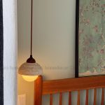 Đèn thả đá Travertine, đèn thả đầu giường
