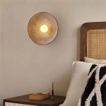 Đèn treo tròn tường 𝐧𝐨̣̂𝐢 𝐭𝐡𝐚̂́𝐭 𝐂𝐢𝐜𝐢 trang trí phong cách tối giản Nhật Bản