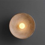 Đèn treo tròn tường 𝐧𝐨̣̂𝐢 𝐭𝐡𝐚̂́𝐭 𝐂𝐢𝐜𝐢 trang trí phong cách tối giản Nhật Bản
