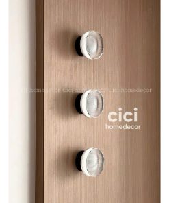 Đèn tường trong suốt thiết kế tối giản phong cách Bắc Âu, đèn hành lang hiện đại