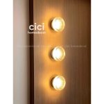 Đèn tường trong suốt thiết kế tối giản phong cách Bắc Âu, đèn hành lang hiện đại