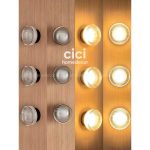 Đèn tường trong suốt thiết kế tối giản phong cách Bắc Âu, đèn hành lang hiện đại