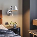 Đèn tường đọc sách Artemide Tolomeo đèn decor phòng